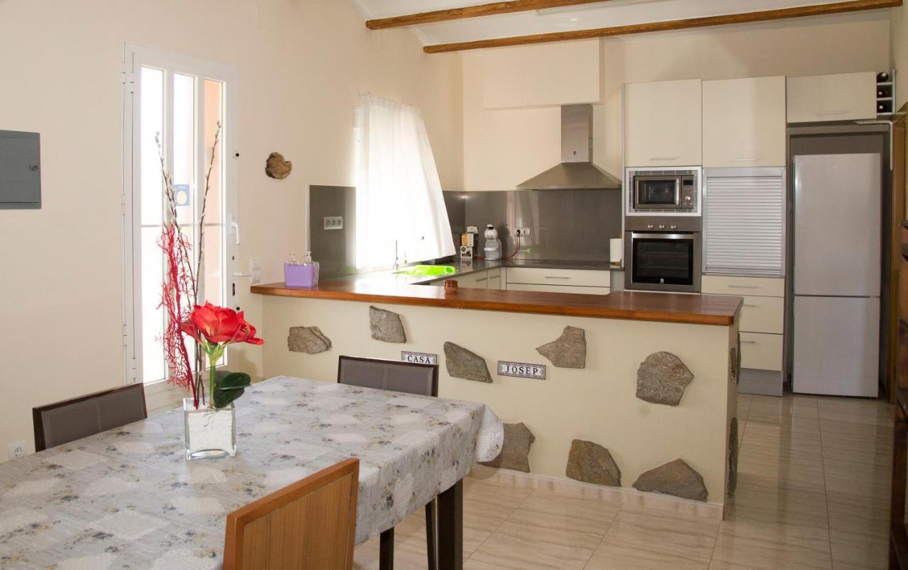 הוילה Camarles Casa Josep מראה חיצוני תמונה