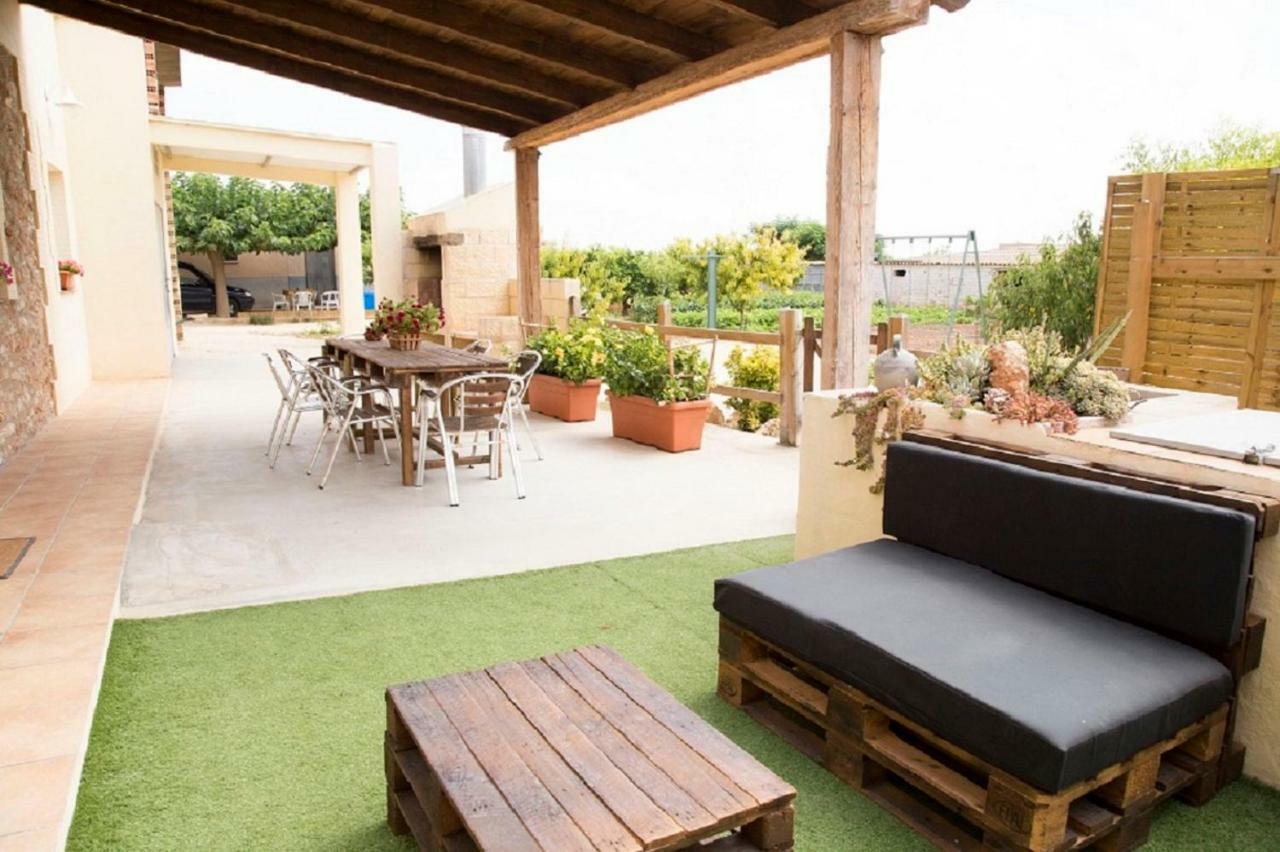 הוילה Camarles Casa Josep מראה חיצוני תמונה