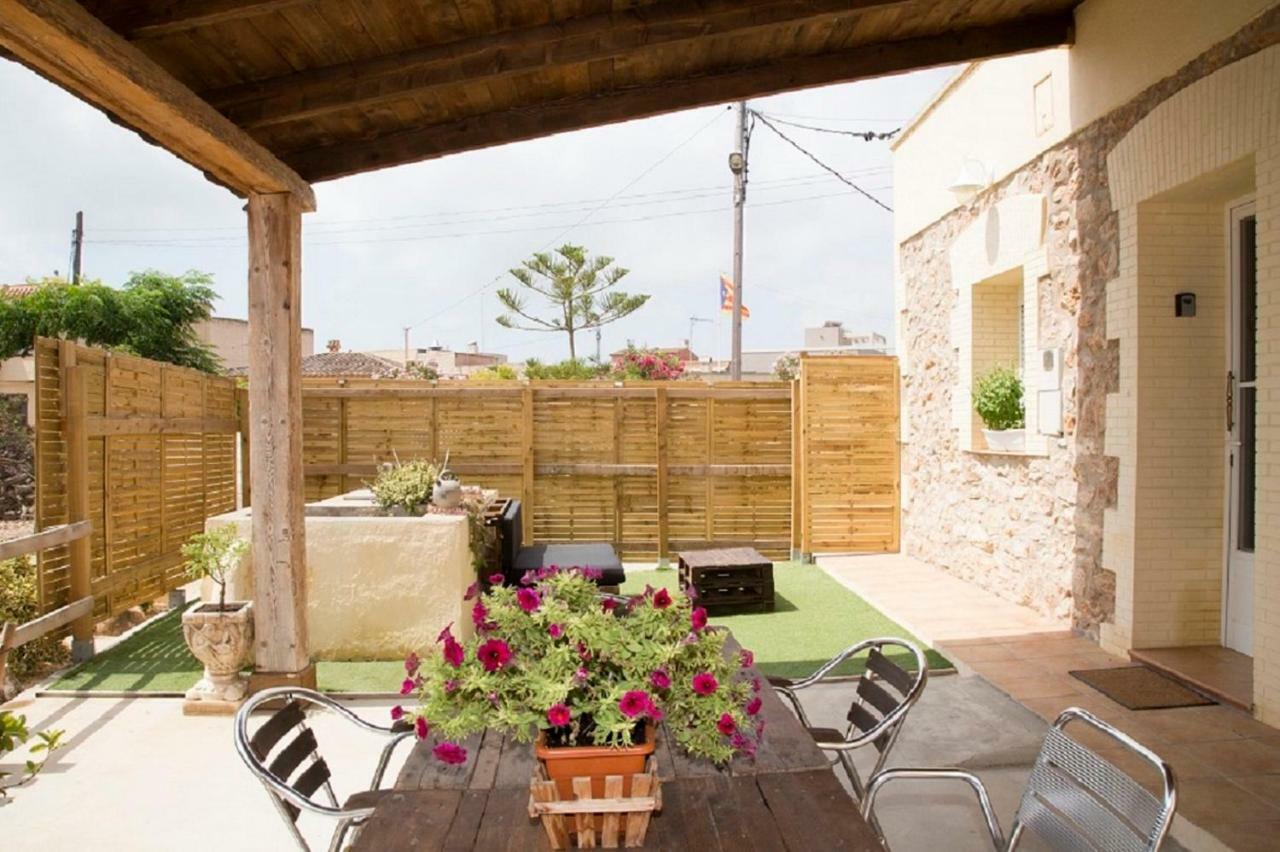 הוילה Camarles Casa Josep מראה חיצוני תמונה